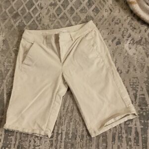 LOFT Light Beige Casual Shorts